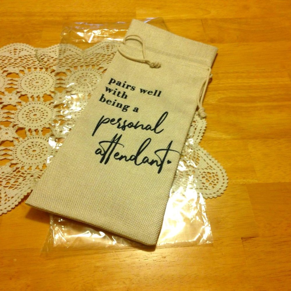 Personal Attendant Wine Gift Bag
